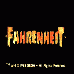 Fahrenheit (32X) (U) Title Screen